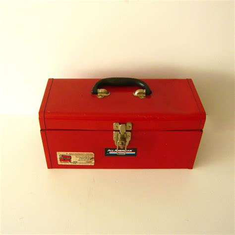 waterloo metal tool boxes vintage|Vintage Waterloo Tool Box for sale .